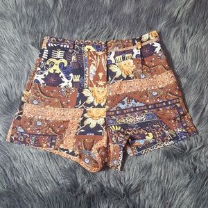 Topshop high waisted shorts